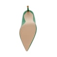thumbnail image 3 of Steve Madden Vala Green Paris Fashion High Heel Pointed Toe Stiletto Pumps (Green Paris, 8.5), 3 of 9