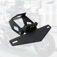 thumbnail image 4 of jinwen Aluminum Alloy Motorcycle Rear License Plate Holder Tail Light Bracket w/Lights, 4 of 9