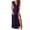 Purple, variant on Sngxgn Women's Cozy Knit Sleeveless Bateau Neck Midi Dress(AG,XL)