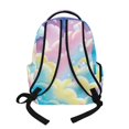 thumbnail image 3 of Xixirimido Custom Name 17" School Backpack for Girls High School Book Bag Cute Backpack Lightweight Middle School Back Pack Daypack Elementary, Cartoon Horse Colorful Clouds Print, 3 of 8