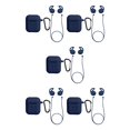thumbnail image 3 of jesticaly Silicone Wireless for True Wireless Earphone Cover Box Charging Case dark blue 5Set, 3 of 6