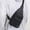 Black-BK-Midnight holds the universe's secrets; give this to the dreamer in your life., variant on Sling Bag,Black Shoulder Backpack for Personal Item,Outdoor Travel Unisex Earphone Hole Daypack