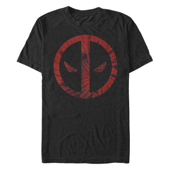 Men's Marvel Deadpool Tie-Dye Logo Graphic T-Shirt