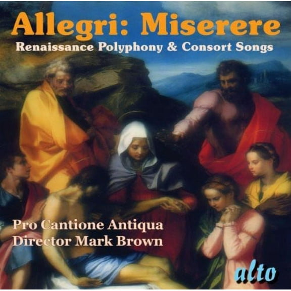 Pro Cantione Antiqua - Miserere Renaissance Polyphony & Part Songs - Music & Performance - CD