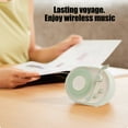 thumbnail image 6 of Flowing Light Bluetooth Speaker with Warm Light, Wireless Subwoofer, Bluetooth 5.3, 1000mAh Long Battery Life, Compact Green for Multi-Scene Use, 6 of 8