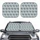 thumbnail image 2 of Balery Sea Otter Parasol para parabrisas de coche de 2 piezas | Parasol plegable para parabrisas delantero de coche para la mayoría de sedanes-Medium, 2 of 6
