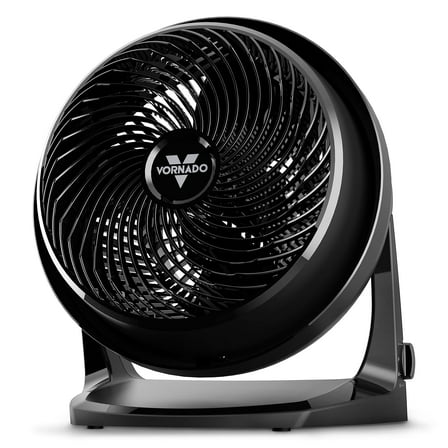 Vornado 62 Whole Room Air Circulator Fan, Quiet 3-Speed Operation, Black
