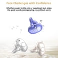 thumbnail image 4 of Ear Clip Bluetooth Headphones, Open Ear Clip Wireless Earbuds Bone Conduction Headphones, Over-Ear Hook With Mic Stereo Sound Easy Button Controls Sports Earphones - Black, 4 of 10
