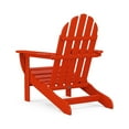 thumbnail image 3 of POLYWOOD Classic Outdoor Adirondack Chair in Sunset Red, 3 of 4