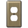 thumbnail image 2 of Placa de pared Amerelle Devon de acero estampado en latón cepillado, 1 unidad, 2 of 3
