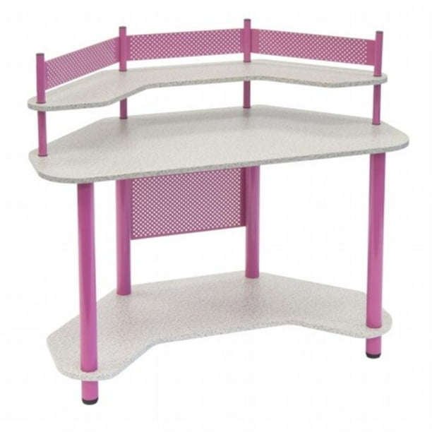 Study Corner Desk Pink Com Study Corner Desk Pink Com, Pink Corner Desk