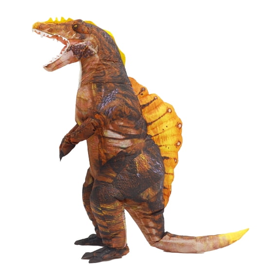 Inflatable Spinosaurus Costume Blow Up Halloween Dinosaur Cosplay Suit for Adult