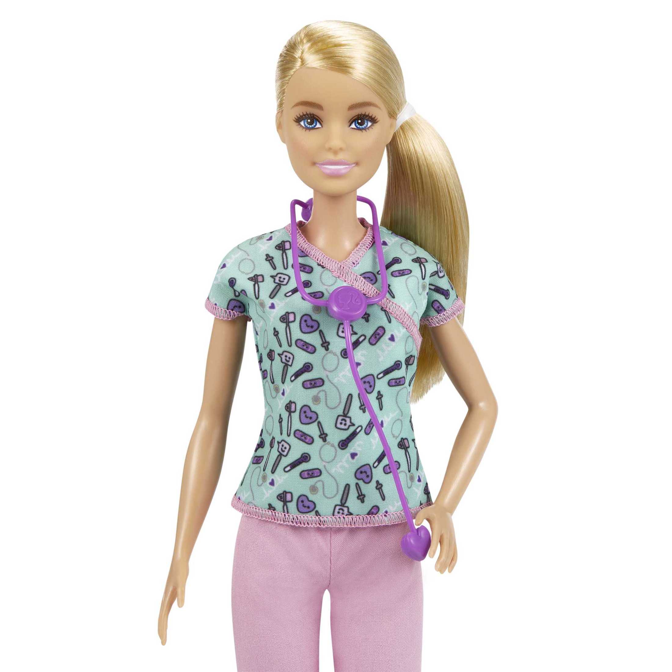 Barbie Nurse Fashion Doll with Medical Accessories photo 4