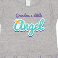 thumbnail image 4 of Inktastic Grandma's Little Angel Girls Toddler Dress, 4 of 5