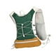 thumbnail image 1 of Chaleco para correr, mochila de hidratación, equipo de mochila, correa reflectante, ajustable, para agua Verde profundo, 1 of 9