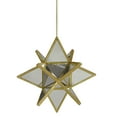 thumbnail image 2 of Northlight 6" Gold Mirrored Three Dimensional Star Christmas Ornament, 2 of 3