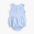 thumbnail image 5 of NOKIO Toddler Printed Flutter Sleeve Bodysuit Girls Sleeveless Plaid Prints Ruffles Romper Bodysuits Jumpsuit Clothes Baby Casual Summer Bodysuit Toddler Casual Short Sleeve Bodysuit, 5 of 9
