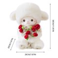 thumbnail image 2 of Adorable Toy Sheep Soft Cuddly Pillow Ideal for and Adults Indoor Decoration Stuffed Animal, 2 of 6