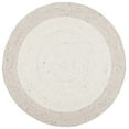 thumbnail image 2 of SAFAVIEH Braided Lars Geometric Reversible Area Rug, Beige/Ivory, 6' x 6' Round, 2 of 12