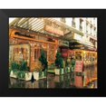 thumbnail image 2 of Cieslikowski, Zeny 18x15 Black Modern Framed Museum Art Print Titled - Bistro de la Gare, 2 of 5