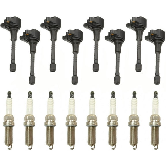 Direct Ignition Coils & Platinum Spark Plugs For Nissan Armada 5.6L 2017-2021