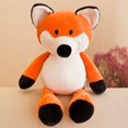thumbnail image 1 of Juguetes de peluche de animales de la selva para niños, muñeco de peluche suave, perro, cebra, elefante, León, zorro, jirafa, compañero de juegos, regalos de navidad, 1 of 5