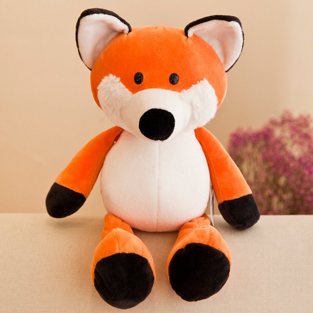 Juguetes de peluche de animales de la selva para niños, muñeco de peluche suave, perro, cebra, elefante, León, zorro, jirafa, compañero de juegos, regalos de navidad