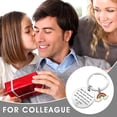 thumbnail image 5 of Thank You Keychain, Teacher Keychain Leaving Gifts for Colleagues, Employee Appreciation Gifts, May You Be Proud of The Work You Do Keychain for Volunteer Nurse Teacher Staff Social Worker, 5 of 8