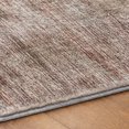 thumbnail image 5 of Addison Rugs Dream Shag Premium Machine Washable Transitional Horizontal Bars Burgundy Rectangle Rug, 3' x 5', 5 of 8