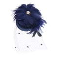 thumbnail image 2 of Diadema Fascinator de Sombrero de Mujer Baoblaze Artificiales para Boda Cóctel Fiesta, 2 of 8