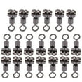 thumbnail image 4 of European Type Swivel Connector, Gear Connector,  Impact Resistance for Freshwater Short Sea Fishing S,M,L, 4 of 7