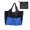 Black, variant on Large-Capacity Foldable Shopping Bag Women'S Stock Bags Reusable Handbags Eco Friendly Bags Grocery Beach Toy Storage Bag