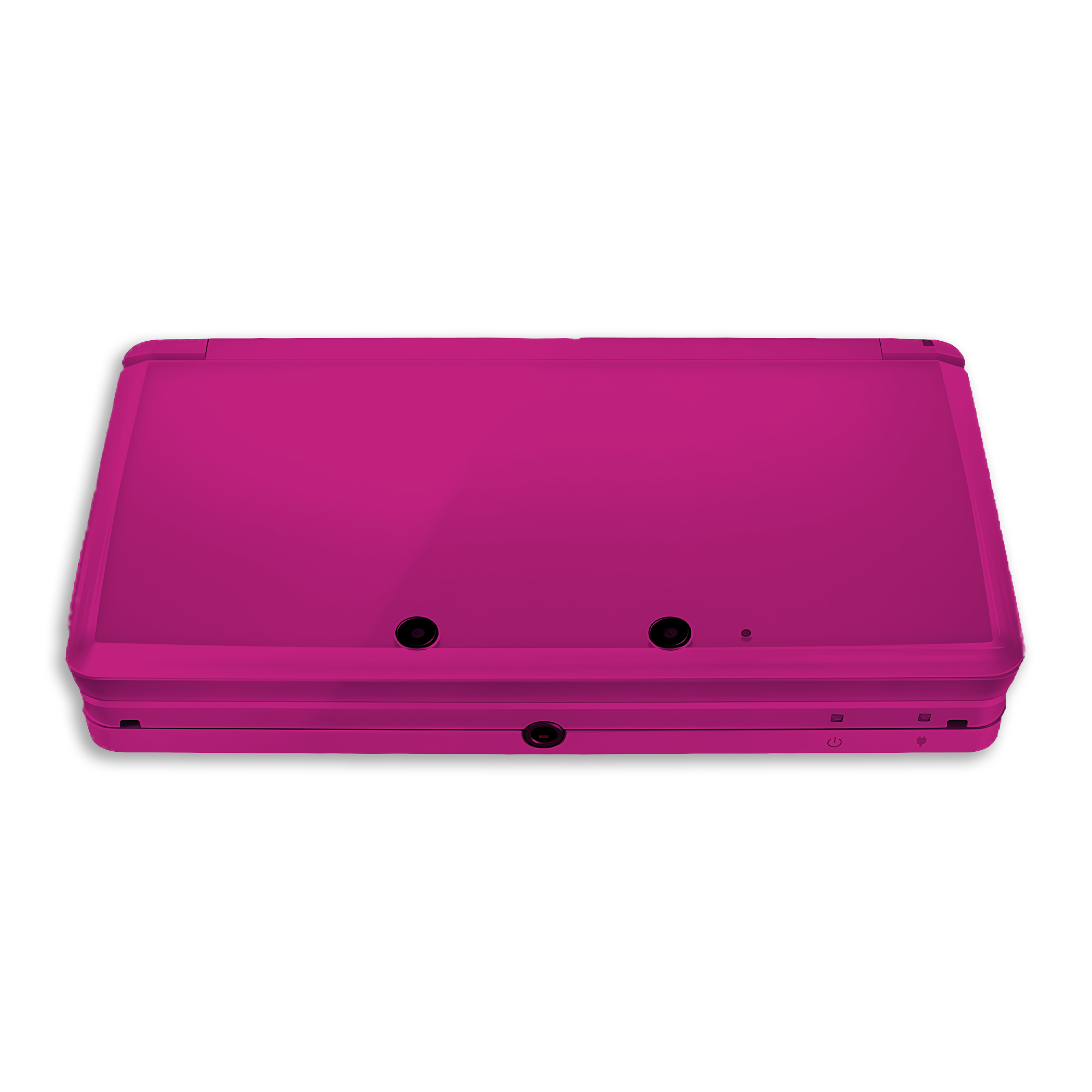 Restored Nintendo 3DS Handheld Video Game Console with Carrying Case and 4GB SD, Gloss Pink (Refurbished)