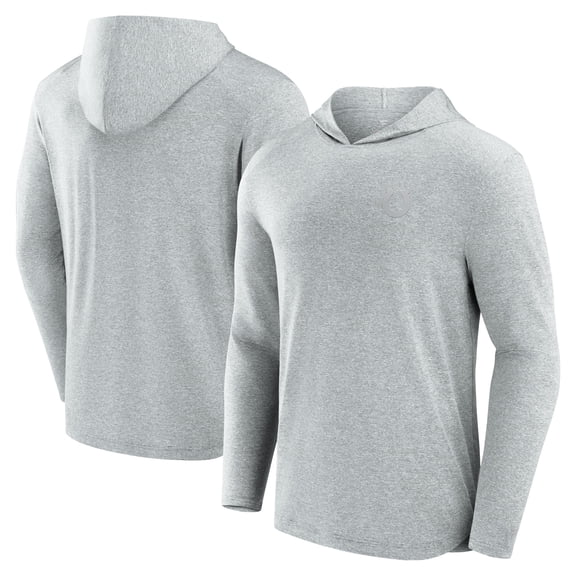 Men's Fanatics Gray Indianapolis Colts Front Office Tech Lightweight Hoodie T-Shirt