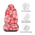 thumbnail image 3 of Lsque Red Hibiscus Flower Pattern Car Seat Covers for Front Seats , Waterproof Seat Covers for Cars, Sporty Front Seat Covers,Car Seat Cover Protector Front Seats, 3 of 5