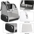 thumbnail image 2 of MAXVINI Pet Carrier Backpack for Cats and Dogs, Breathable Mesh, Ventilated Travel Bag, 2 of 6