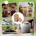 thumbnail image 5 of 4Pcs Large Cork Stoppers 3.2~3.5 Inch Wood Bottle Lids Tapered Cork Plugs Wooden Canning Jar Lids Wood Tapered Plugs Wine Bottle Stoppers Wooden Jar Plug, 5 of 9
