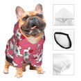 thumbnail image 4 of Uemuo French Bulldog for Winter Dog Hoodie Sweatshirts with Pockets Warm Dog Clothes for Small Dogs Chihuahua-X-Large, 4 of 8
