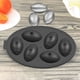 thumbnail image 3 of 2pcs Football Shape Silicone Ice Cube Tray, 3 of 5