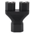 thumbnail image 2 of IEC320 C14 To C15 Power Adapter, C14 To C15 Socket Adapter Copper Conductor Reinforcing Design Professional  for Printer for Speaker, 2 of 8