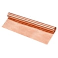 thumbnail image 1 of Rollo de lámina de cobre Uxcell, 2000 x 200 x 0.01mm/ 6.56ft x 7.9" x 0.0004" Rollo de lámina de cobre para reparación del hogar/DIY, 1 of 7