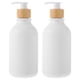 thumbnail image 1 of Dispensador de jabón de manos para baño, 2 unidades, botella de jabón líquido rellenable, 1 of 8
