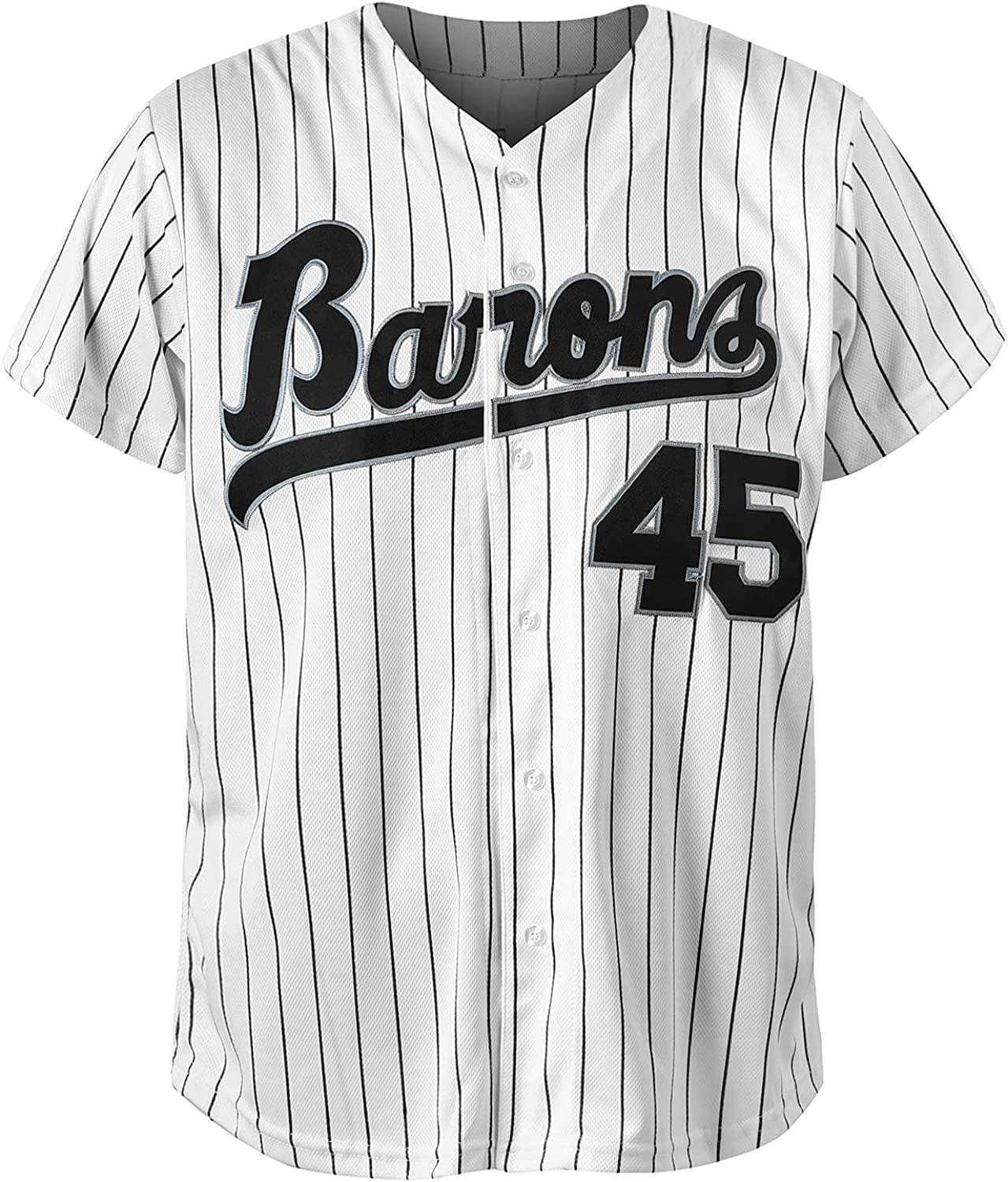 Novilax Basebaseball Jersey #45 Goat 90S Hip Hop Short Sleeves Shirt  Baseball Jersey Dress Gift for Mens S-2XL 