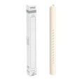 thumbnail image 1 of Premium Non-Stick Silicone-Wrapped Stainless Steel Rolling Pin - Export-Quality Baking Tool for Dumpling Wrappers, Pastry & Bread Making, Durable & Easy to Clean, Cream White with Colorful Gift Box, 1 of 6