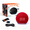 red, variant on xxdz 5th Gen Portable Smart Speaker with Clock & RGB Lights, Wireless Subwoofer Base, Surround Stereo Sound, Compatible with Desktop & TV