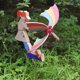 thumbnail image 5 of Molino de viento de madera estatua de payaso para exteriores Spinner Wdftyju de viento artesanía de decoración, 5 of 8