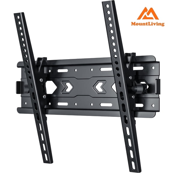 MountLiving Tilting TV Wall Mount for 26"-65" TVs,Max 400x400mm VESA,Holds up to 99lbs,up to 8.5°Tilting,16'' Wood Stud