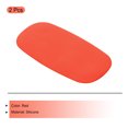thumbnail image 3 of Uxcell Silicone Mouse Cover Protective Skin, Anti Drop Protective Mouse Sleeve Red 2 Pcs, 3 of 4