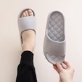 thumbnail image 4 of Nmnitkp Cloud Slippers for Women and Men, Pillow House Slippers Shower Shoes Indoor Slides Bathroom Sandals, Ultimate Comfort, Lightweight, Non-Slip, Easy to Clean High-Quality Materials Slippers, 4 of 4