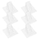 thumbnail image 4 of 12 piezas de clavijas de soporte para estantes sin perforaciones, soportes triangulares para estantes de gabinete, 4 of 5
